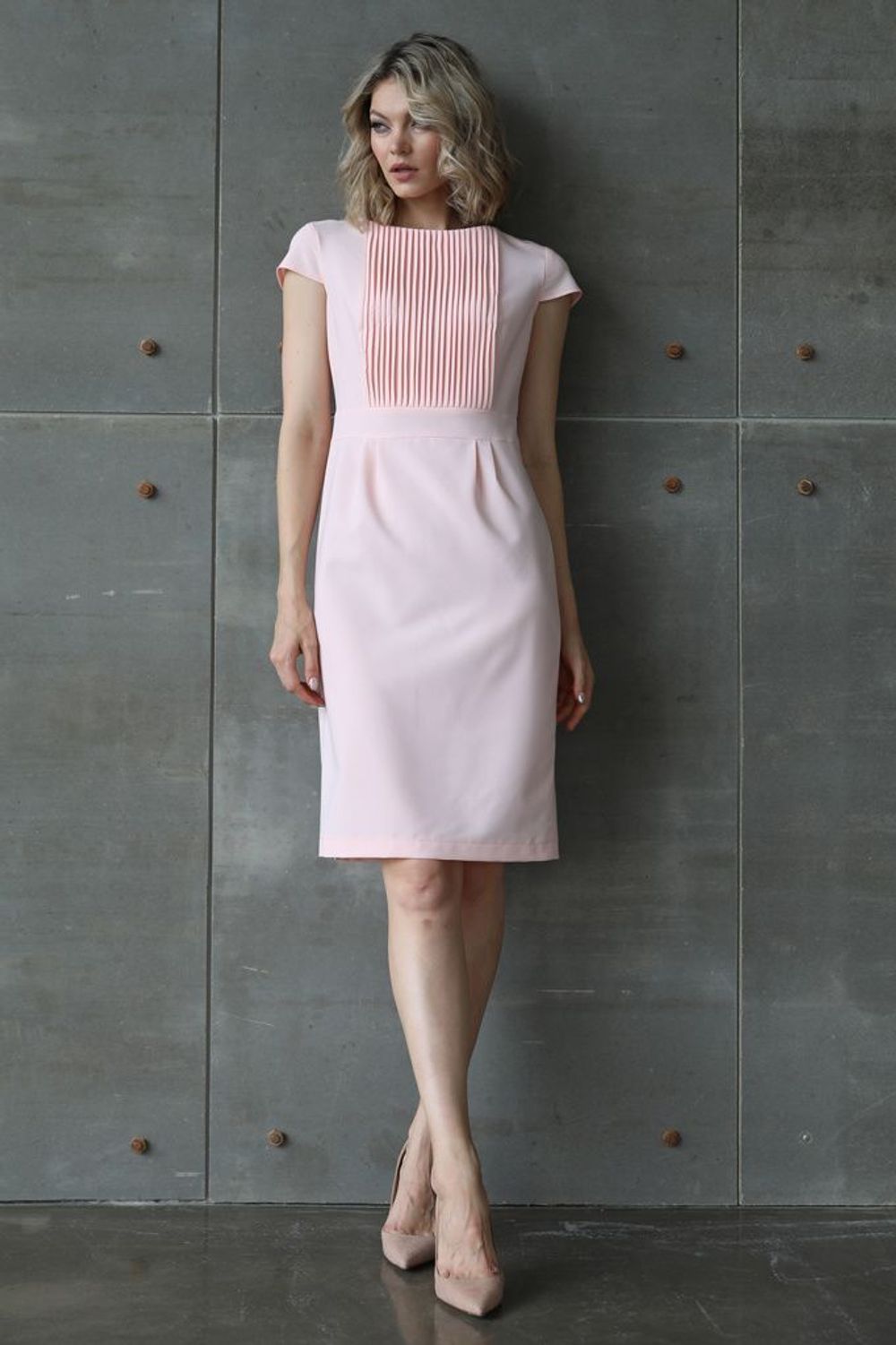 Платье-футляр со складками, 4.01.009.09.162/42 Look Like Cat (Акция)