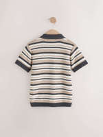 Кардиган с коротким рукавом Next AA8-960, Бежевый, Серый