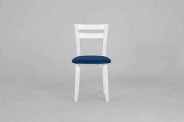 Стул Ральф (бук/т. 201/белая эмаль/ткань TG JAZZ 320)