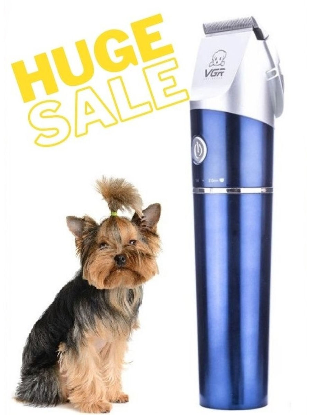 Машинка для стрижки животных VGR V-098