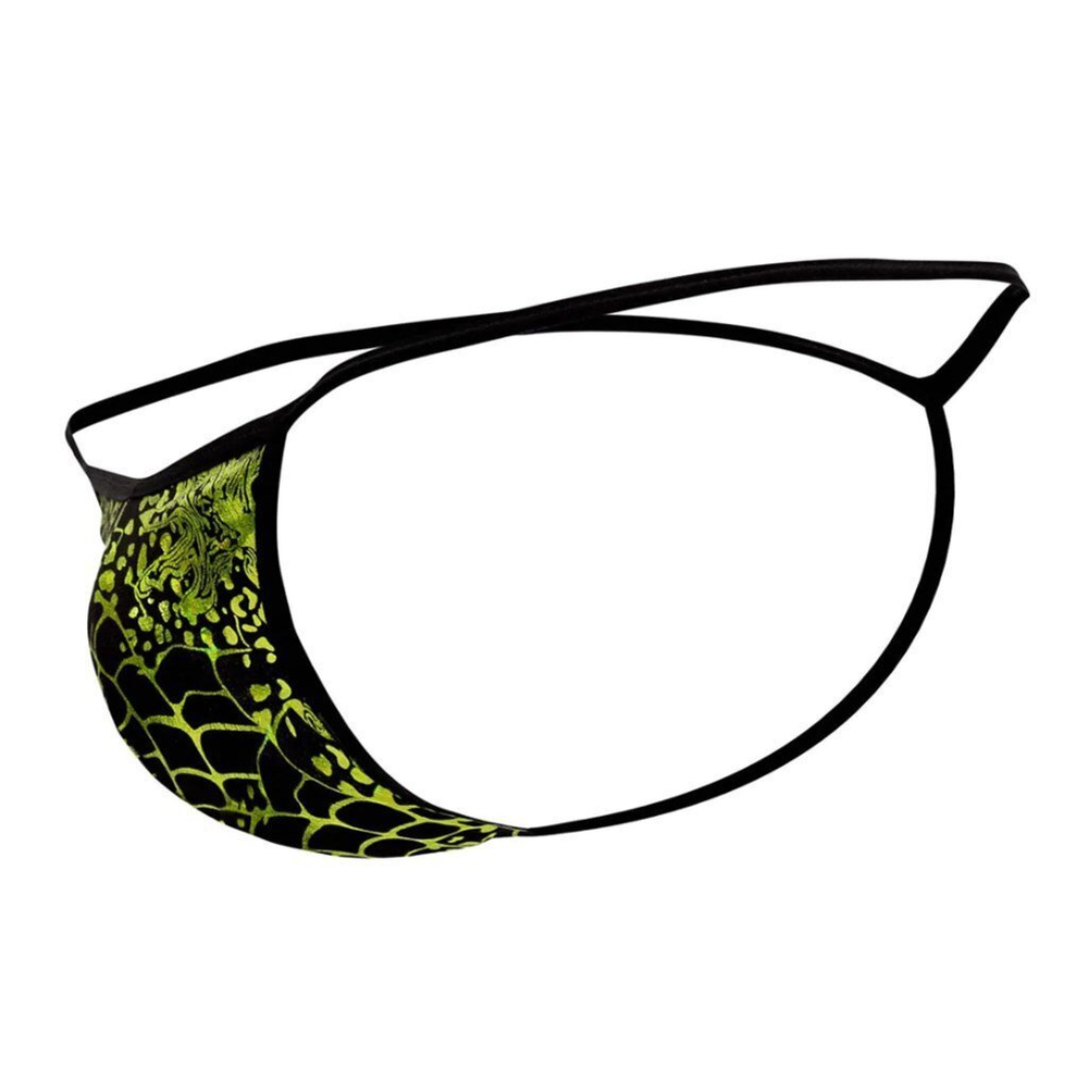 Мужские трусы-стринги с принтом Doreanse Space Venom (Размер: L) (Цвет: черный)