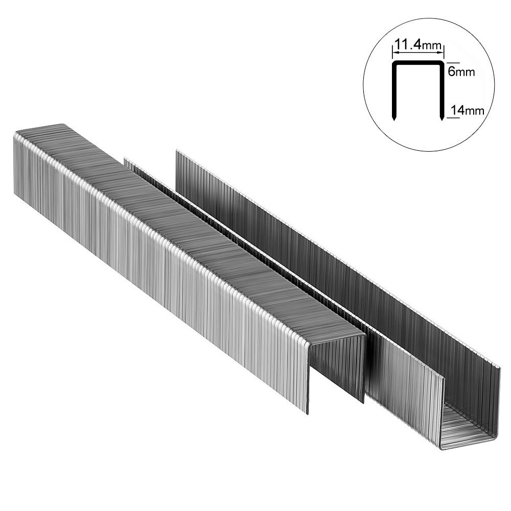 Скобы для крепления пленок и тканей тип 53 (14 мм, 20GA, А ,1000 шт/уп)