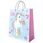Пакет подарочный большой 25*35*10см «Единорог»