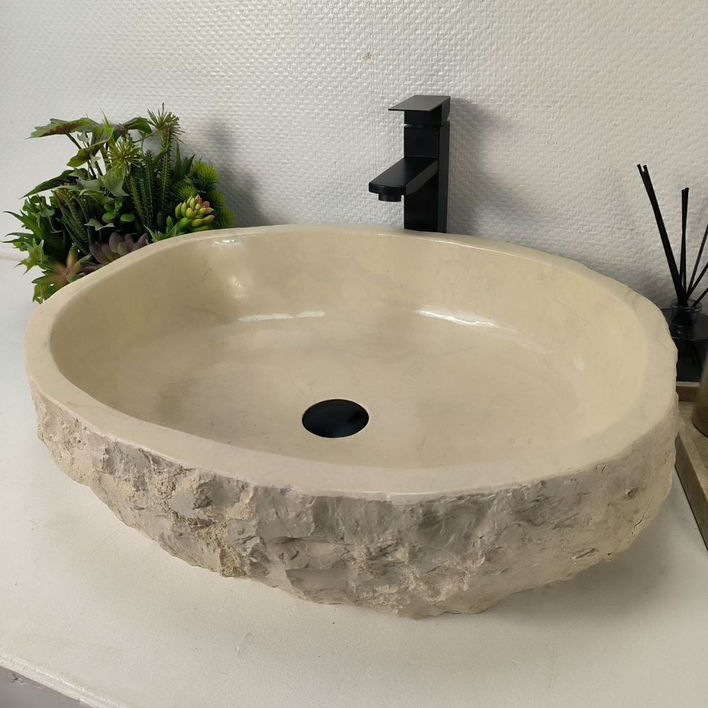 Раковина из мрамора Erozy Cream EM-64949 57*47*15 0877