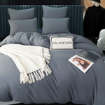 Комплект постельного белья Однотонный Сатин на резинке CSR053