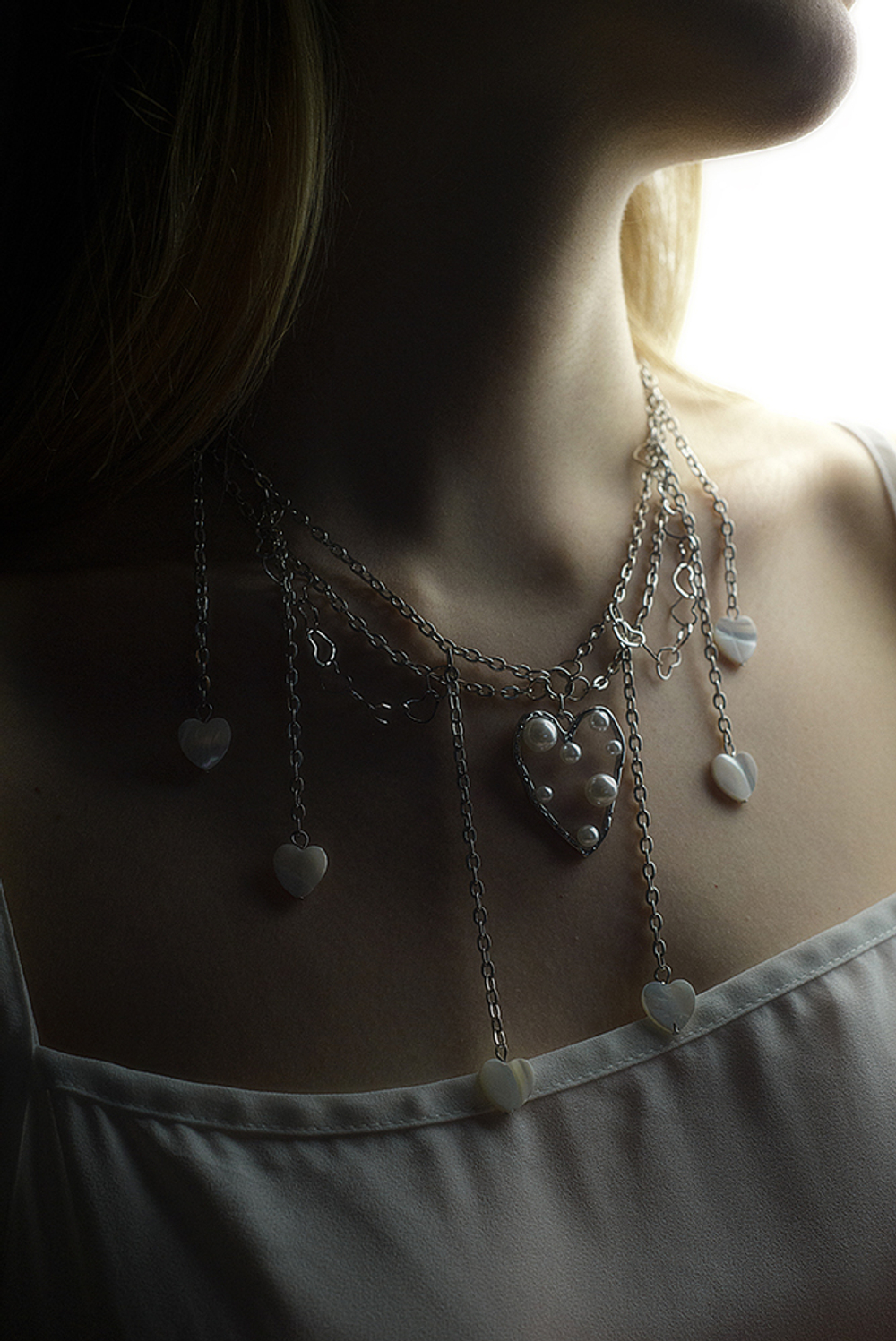 love shell necklace