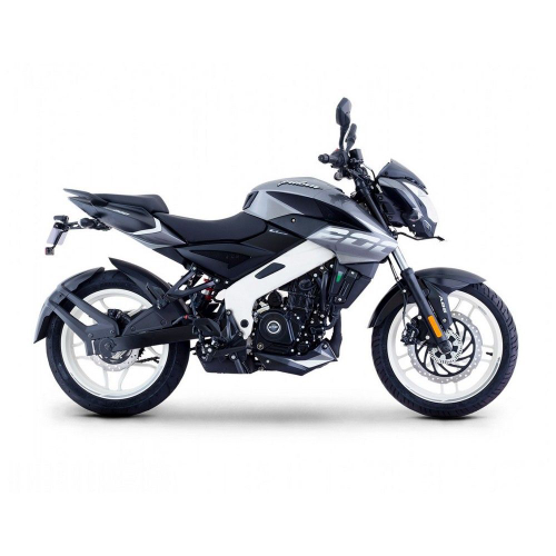 Мотоцикл Bajaj Pulsar NS200 серый