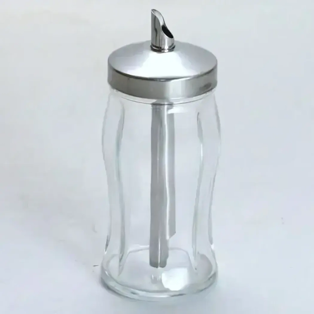 Сахарница с дозатором 260мл «Блэк Энд Уайт» 80078В