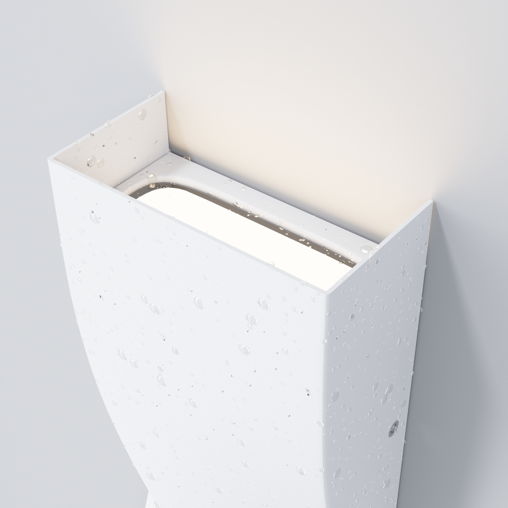 Уличный настенный светодиодный светильник Maytoni Twist O040WL-L11W3K