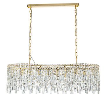 Подвесной светильник 10*E14 V000443 12041/10P Gold золото Carletti Indigo