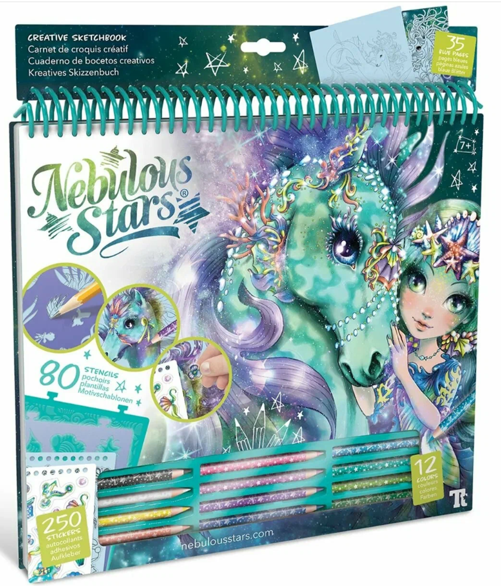 Детская раскраска для девочек серия Water, марка Nebulous Stars