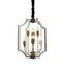 Подвесная люстра Lumina Deco Modesco LDP 8014-3+3 BK+AK