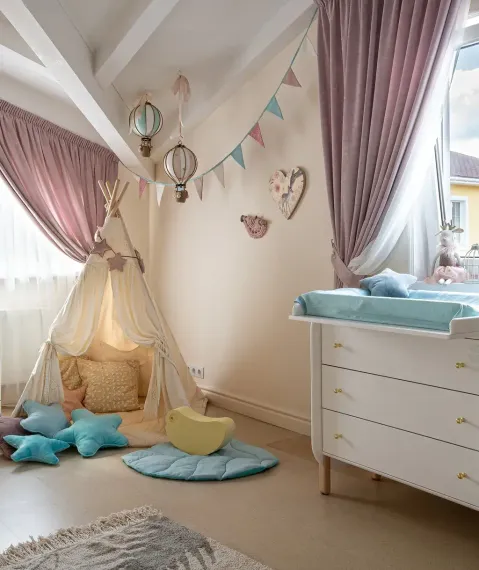 Пеленальная доска для комода Baby Chipak - Just 5.1 Туманный Альбион