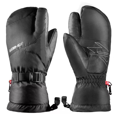 ZANIER DIENTEN.ZX рукавицы мужские (лобстер) 2000Schwarz (L)