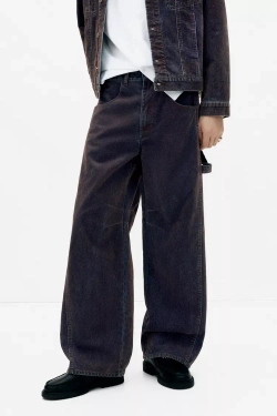 PULL&BEAR Джинсы "Stranger Things", коричневый