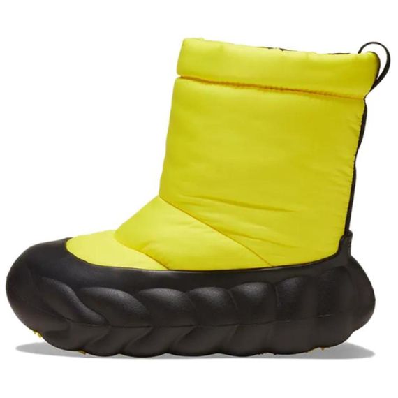 Crocs Ботильоны Желтый Черный Унисекс