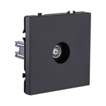 Розетка спутниковая SAT, черный матовый Kollinger Eclipse EC-021BK