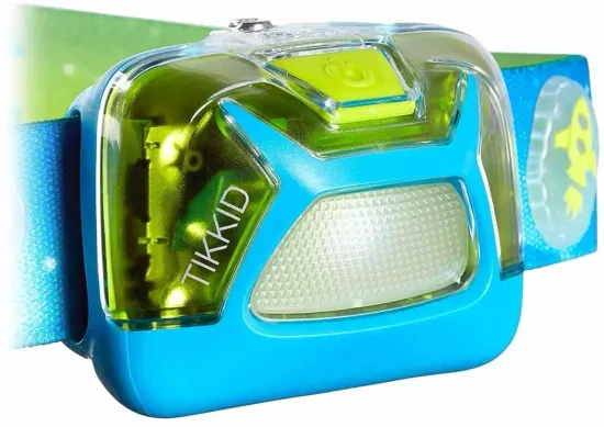 Налобный фонарь Petzl, TIKKID, сине-зеленый E091BA00