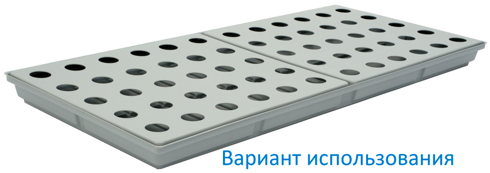 Крышка к 1/2 поддона ПГКп 560*1260мм