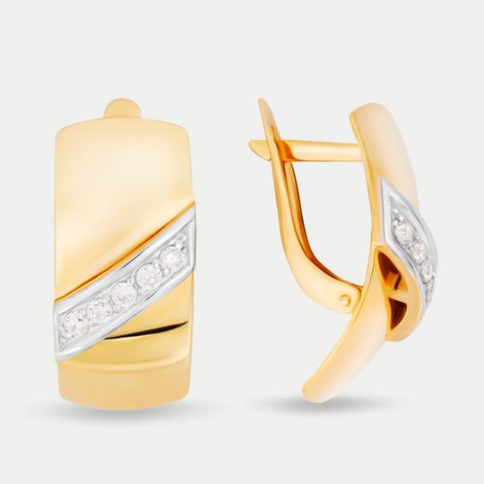 Серьги золотые