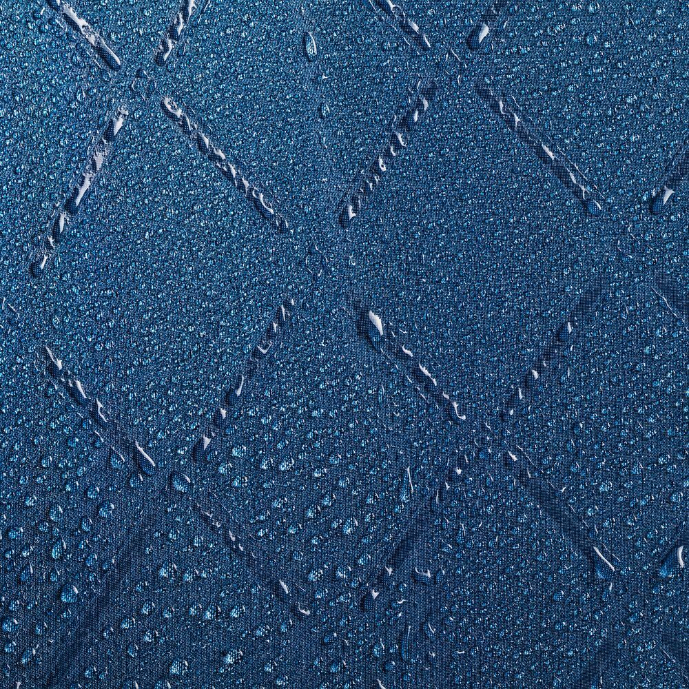 Зонт-трость Magic с проявляющимся рисунком в клетку, темно-синий