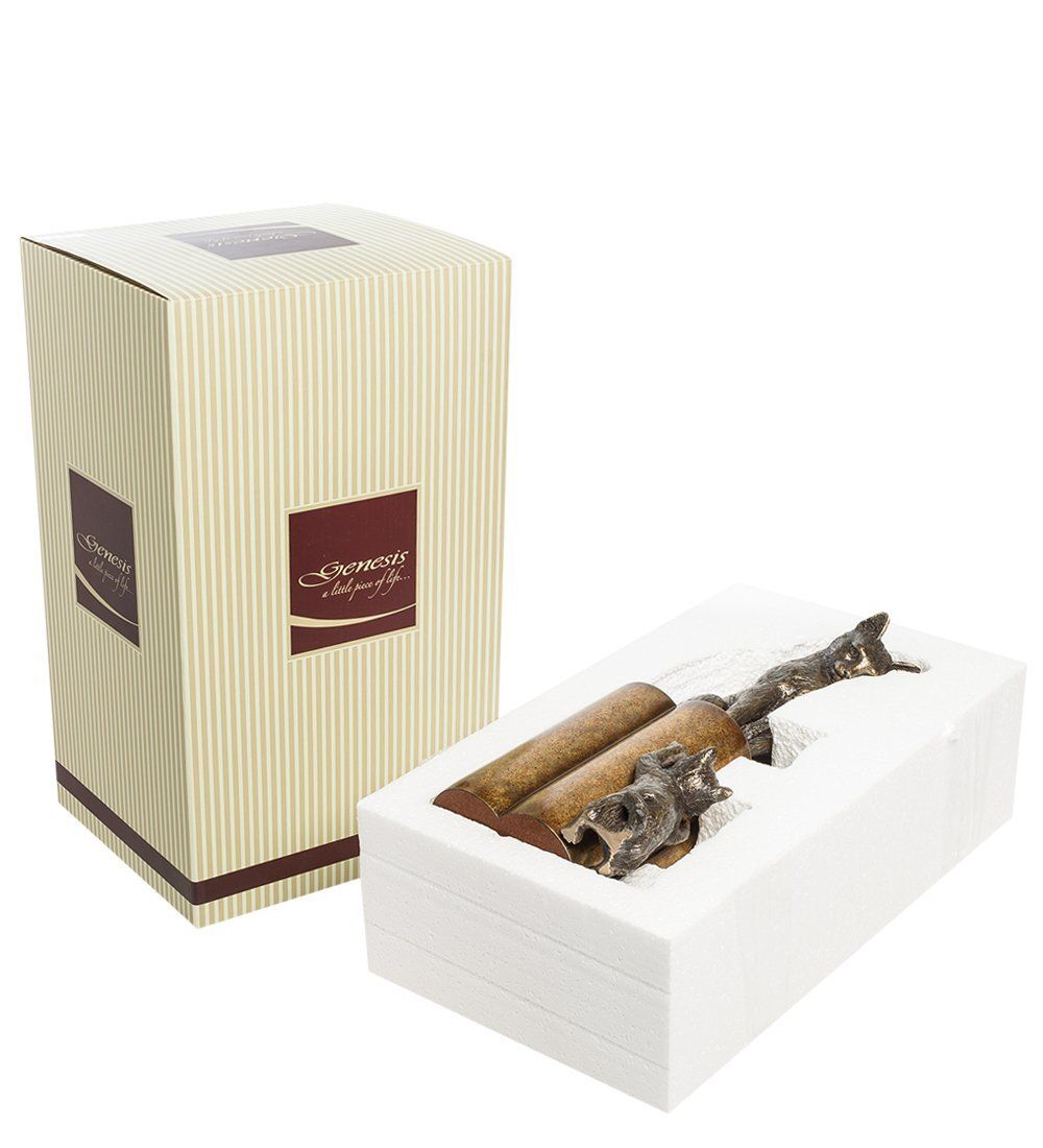 Veronese WS-883 Статуэтка «Кошка с котенком - воспитание»