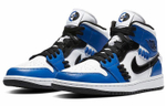 Кроссовки Jordan Air Jordan 1 Mid Se "Game Royal" (Женская размерная сетка)