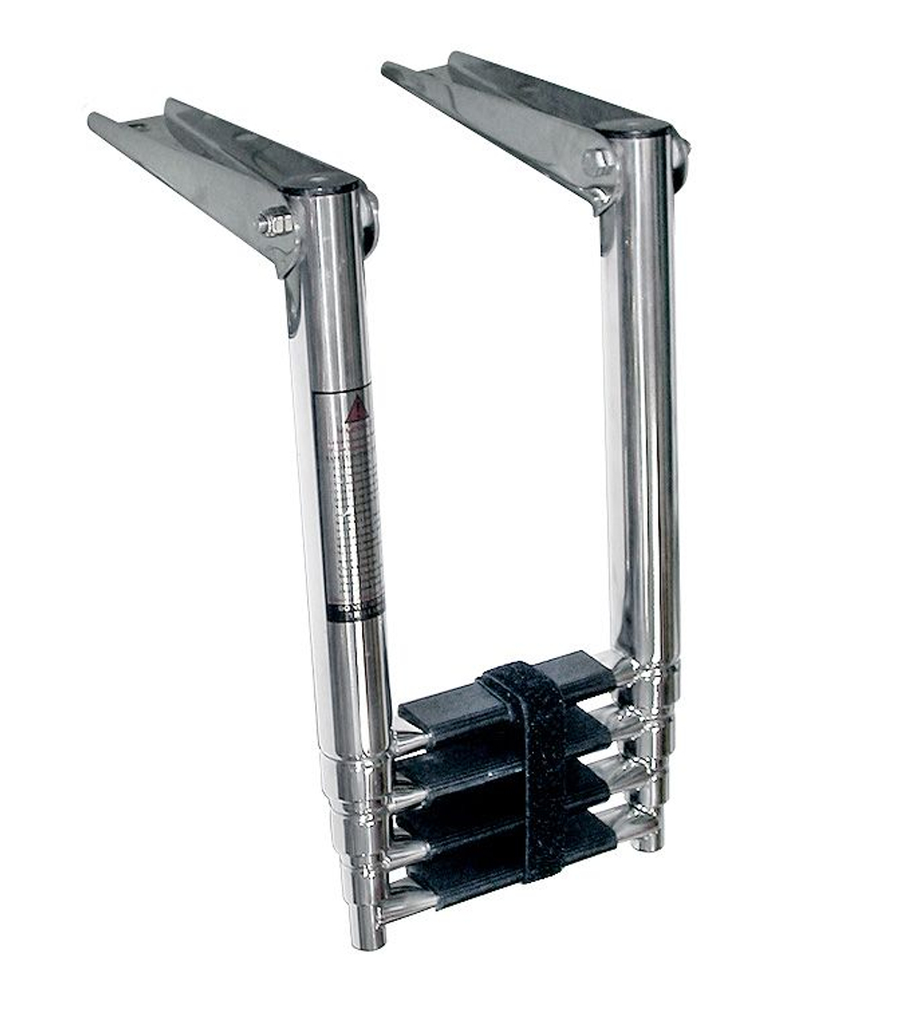 Трап складной телескопический, 210 мм, 4 ступени, длина 385/1155 мм (10247444)