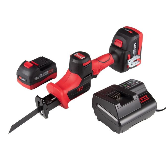 MIGHTY SEVEN (DRS-102A) Аккумуляторная пила сабельная 18 В, 4 предмета, кейс