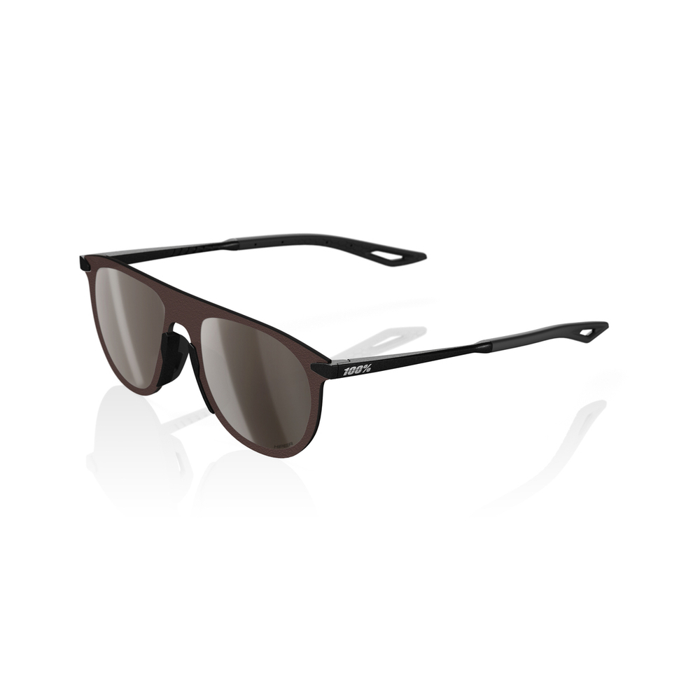 Спортивные очки 100% LEGERE COIL Matte Black - HiPER Silver Mirror Lens