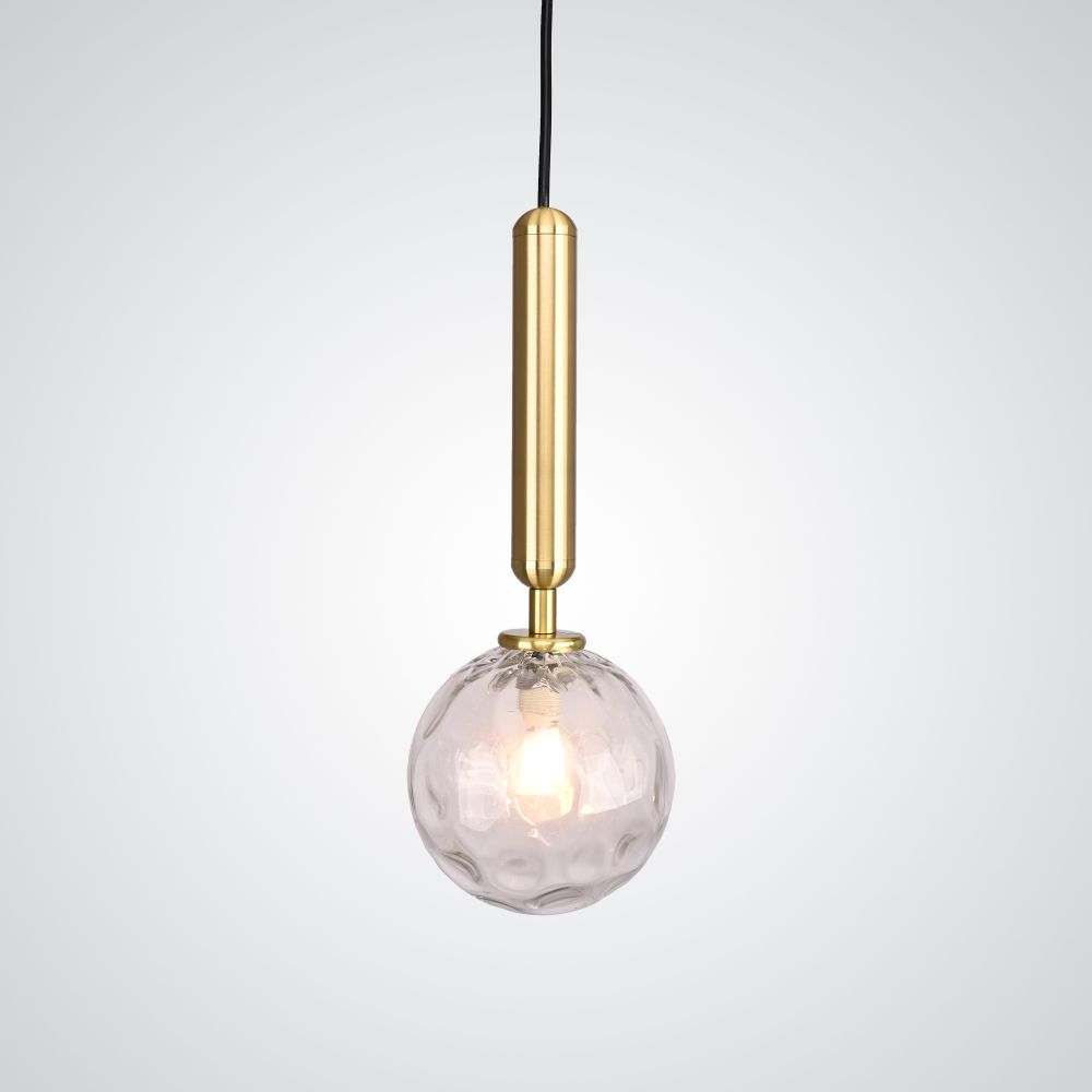 Подвесной светильник RAFFIN Gold/Transparent