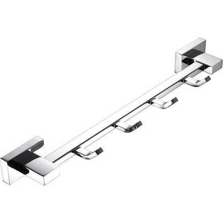 Планка с 4-я крючками BELZ B90215-4, хром