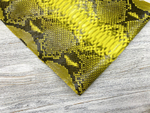 Neon Jaune (0,8-1,0 мм) цв. Желтый, натуральная кожа питона
