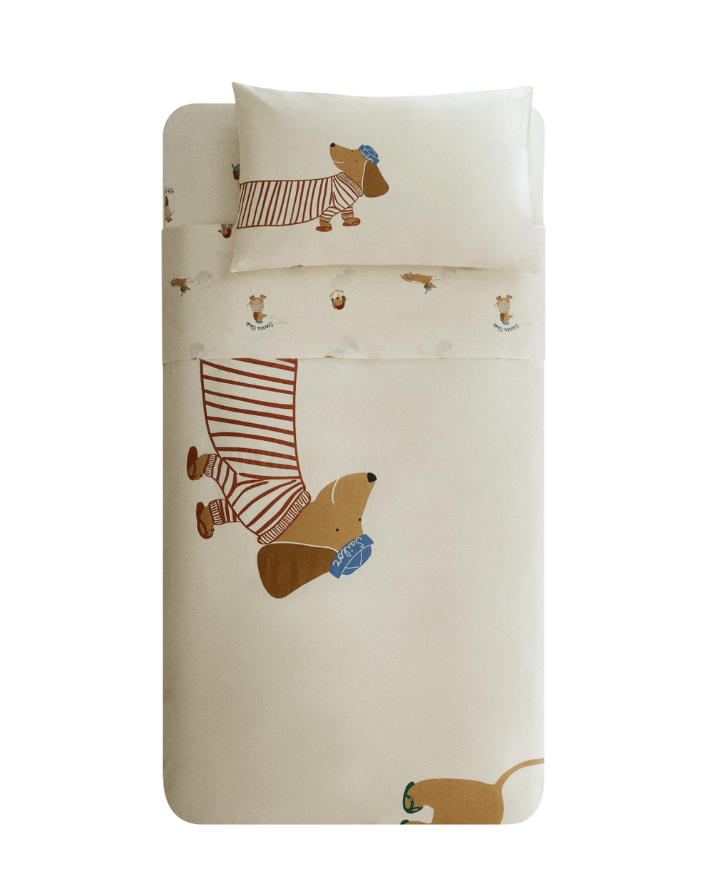 Пододеяльник Zara Home, хлопок 100%, однотонный, 1610/088