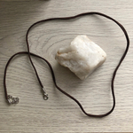 шнур черн.и коричн.замша В443