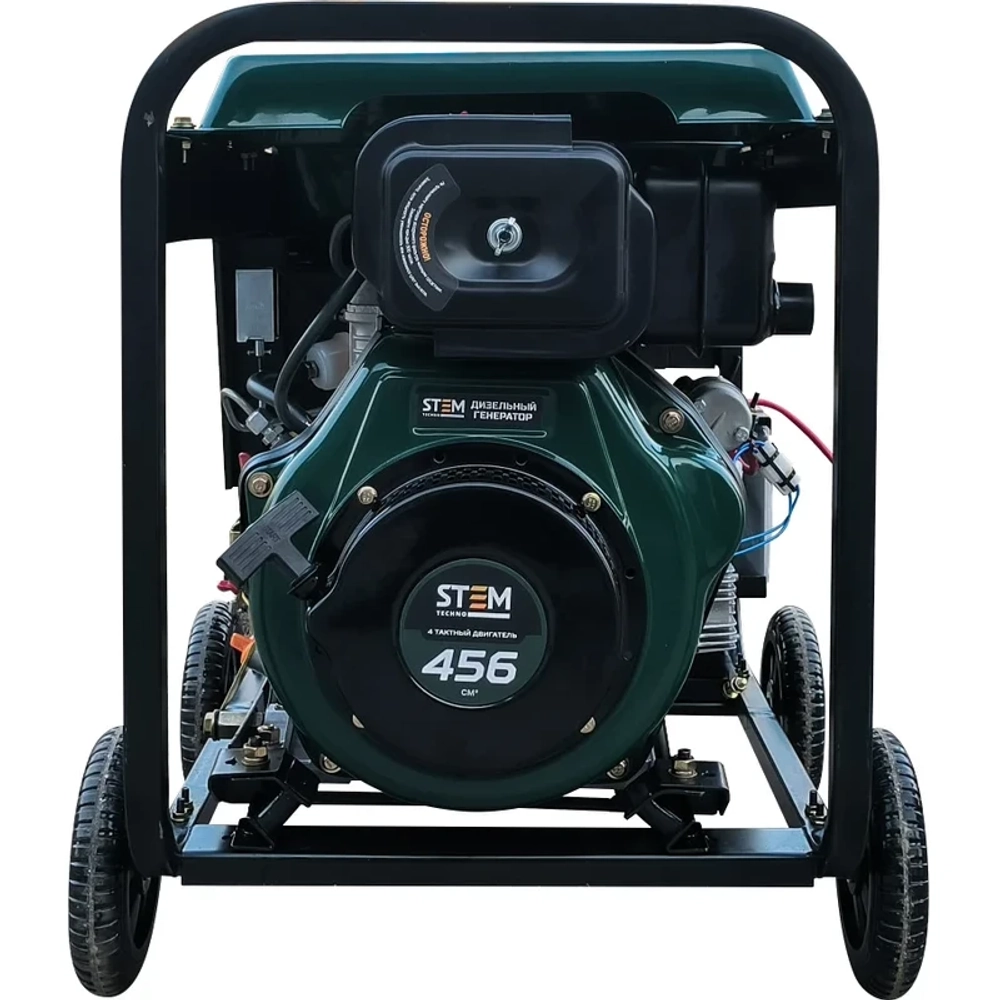STEM Techno S5500DE генератор дизельный (5.5 кВт, электростартер, дисплей, подогрев) ГЕН018