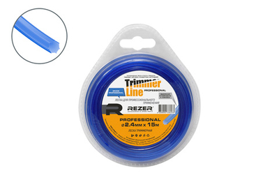 Триммерная леска семиугольник PROFESSIONAL D=2,4 мм L=15 м