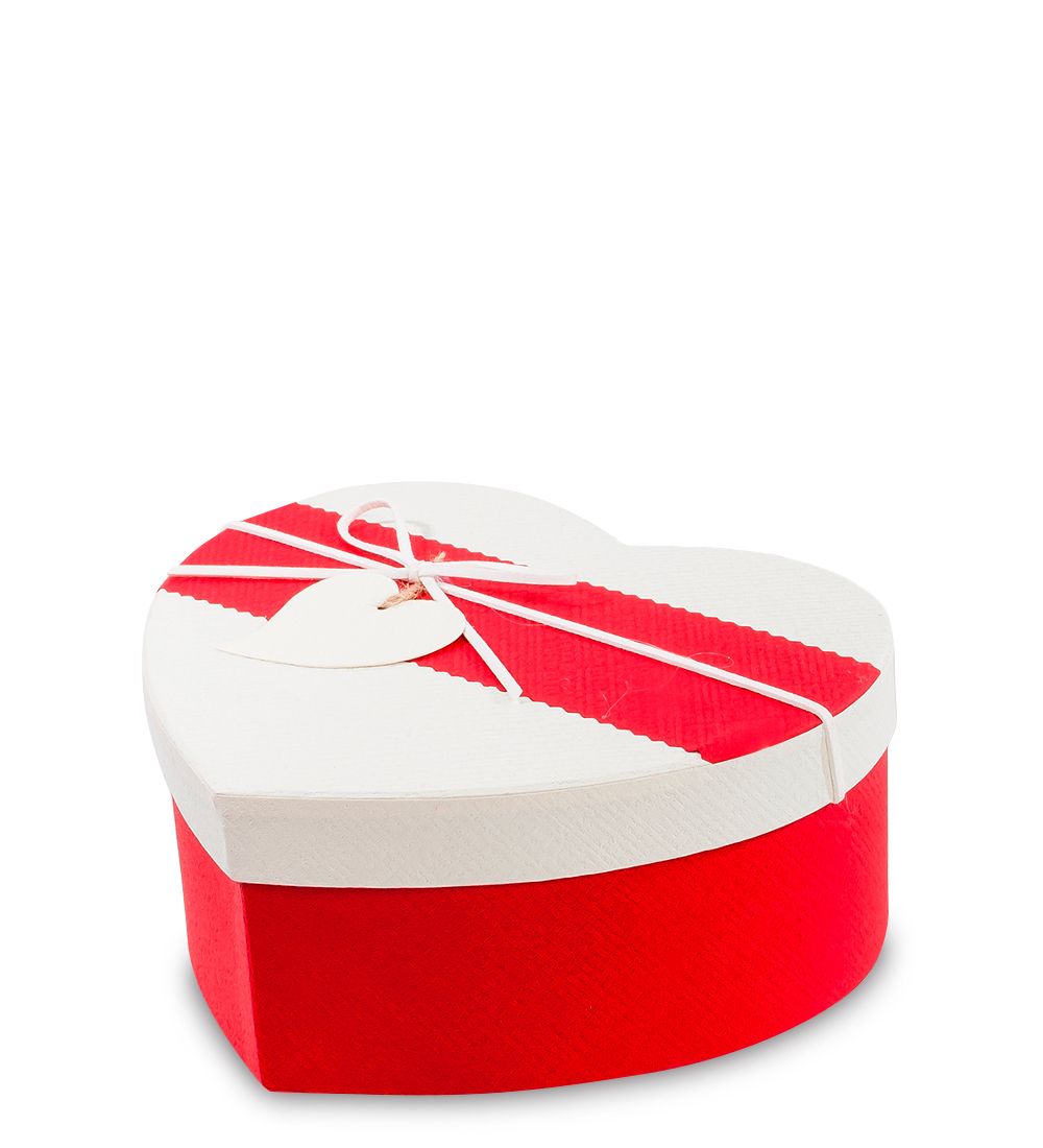 WF-47/2-B Коробка «Сердце» цв.красн./бел.