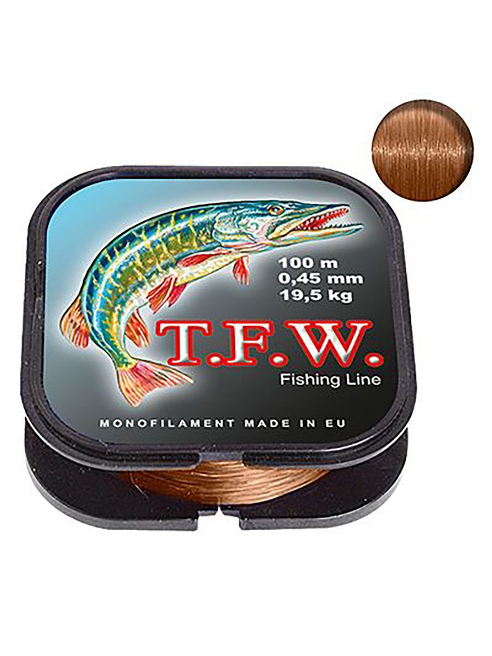 леска рыболовная T.F.W. 0,40mm 100m, 3 штуки
