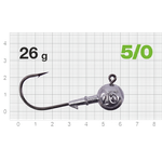 Джиг головка Шар 05/0 26.0г 3шт Nautilus Power 120 NP-1608