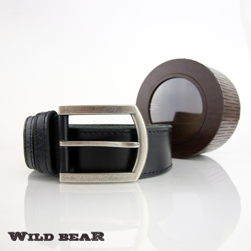 Ремень WILD BEAR RM-007f Black Premium