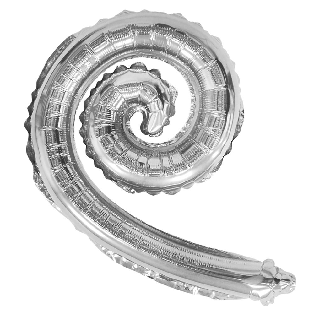К 17 Спираль Серебро / Curve silver / 1 шт.