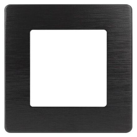 Рамка 1-м 12-5101-06 сатин черн. Эра Б0052504