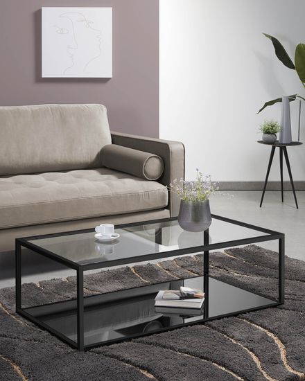 Журнальный столик Greenhill 110 x 60 см черный Испания 