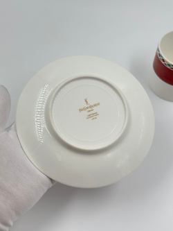 Кофейная пара красная Yves Saint Laurent by Yamaka