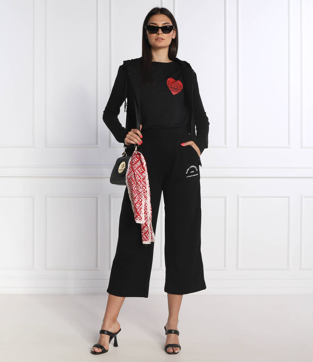 Худи Love Moschino - черный(W3446 01 E2374)