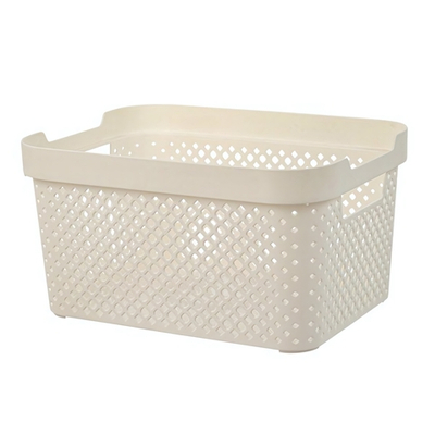 Корзина для хранения Plast Team STOCKHOLM, 5 л молочный туман