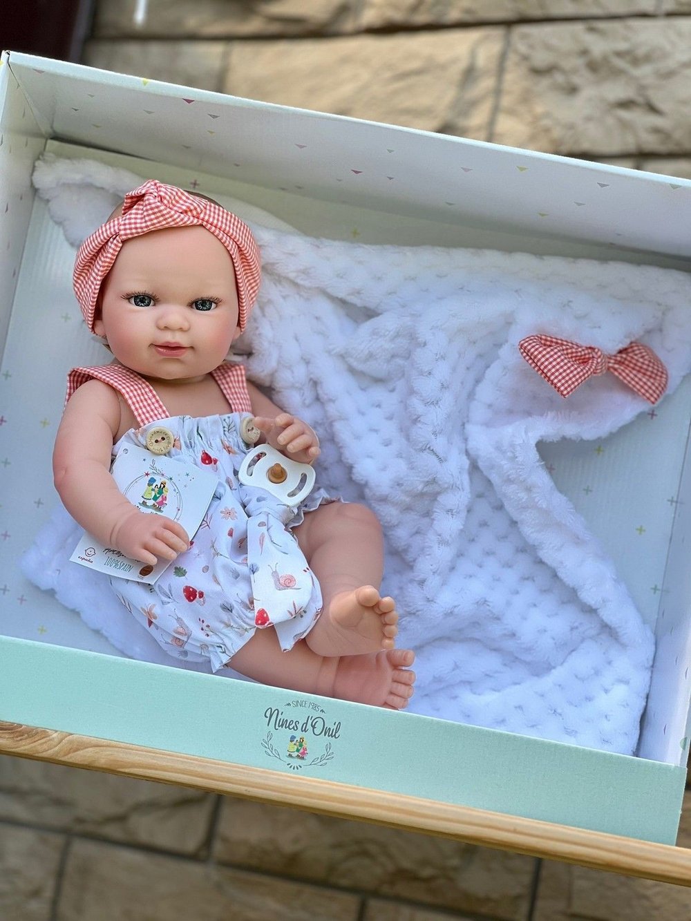 Кукла Nines виниловая 37см Recien Nacido (1412)