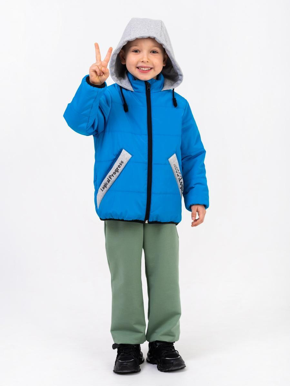 Куртка "Никита" р. 104, василек (Аксарт)