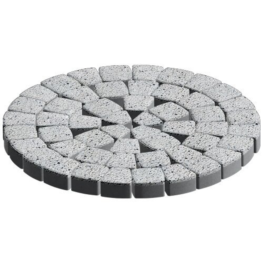 Тротуарная плитка Классико Нео, 60 мм, Мрамор, BackWash